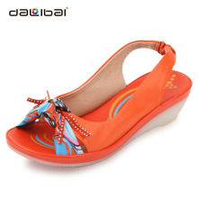 fashion woman lady wedge heel sandals new design